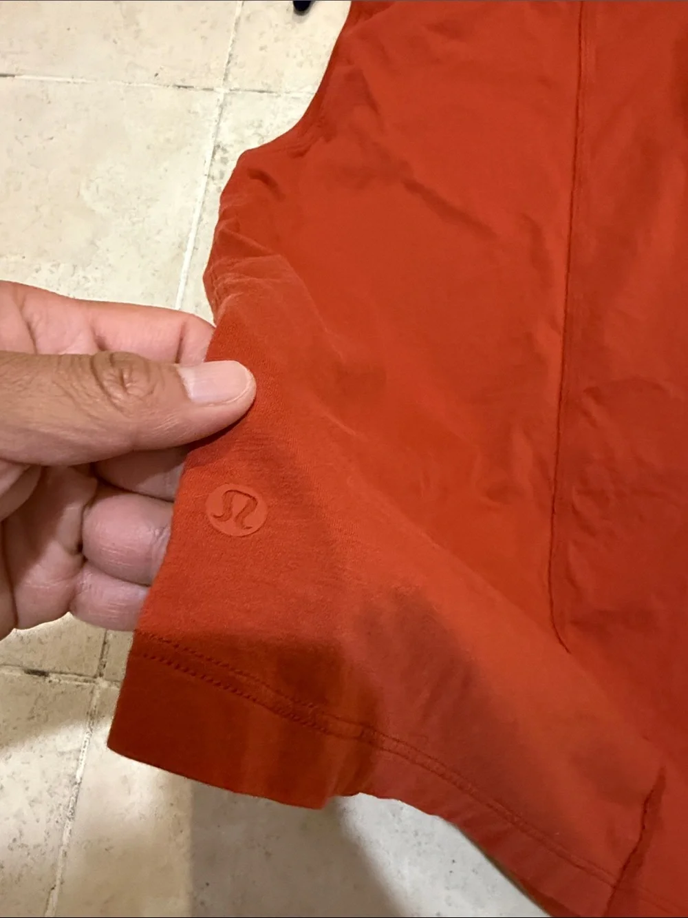lululemon athletica Relaxed Crewneck Tank - Rust
